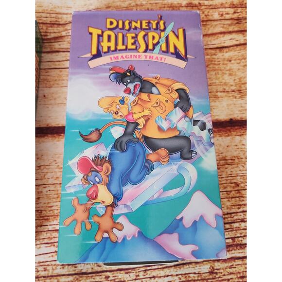 Talespin Vintage VHS Video Tapes Volume 3 & 6 - Picture 4 of 9
